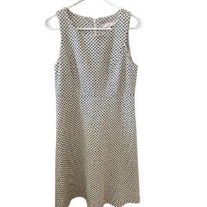 Ann Taylor Loft Black and White Dress